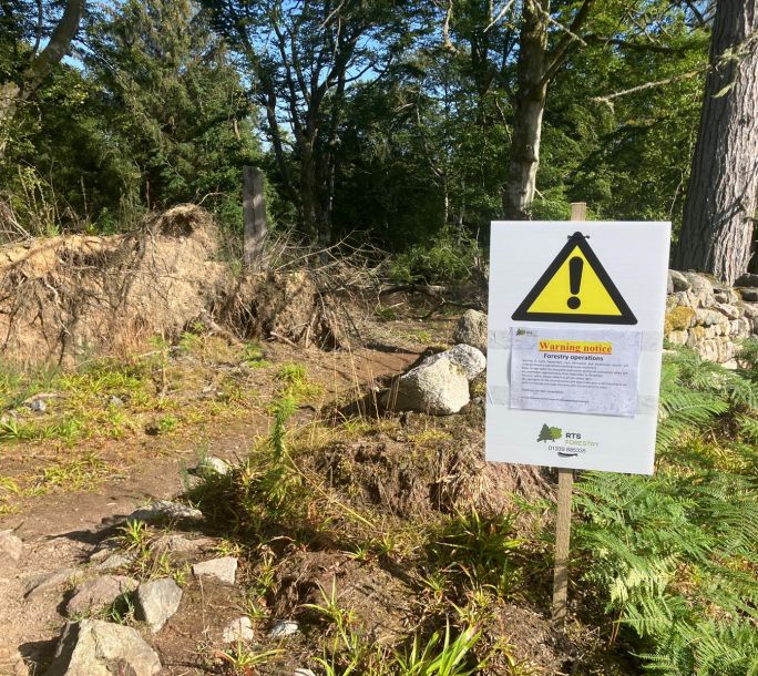 2024 08 16 RTS Warning Notice Forest Ops