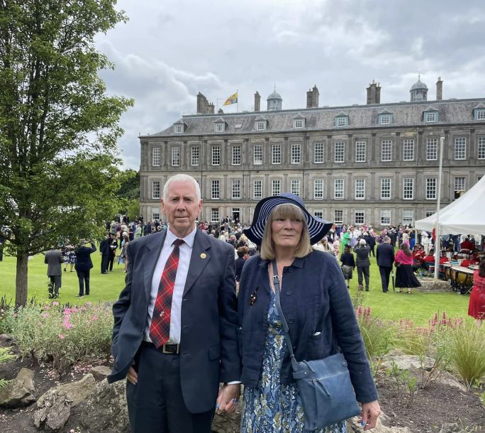 2024 07 02 Peter Holyrood Garden Party