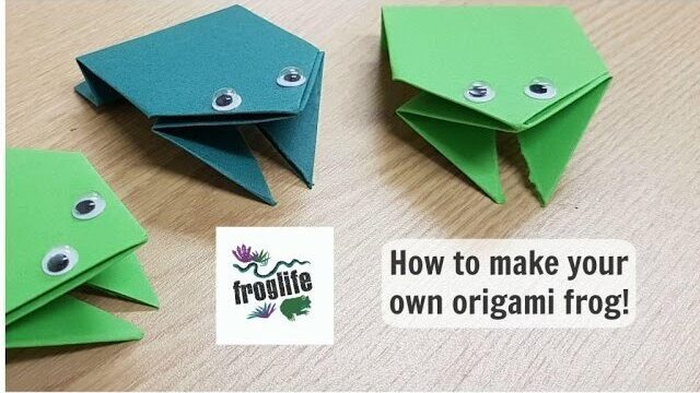 Video thumbnail: How To Make An Origami Frog
