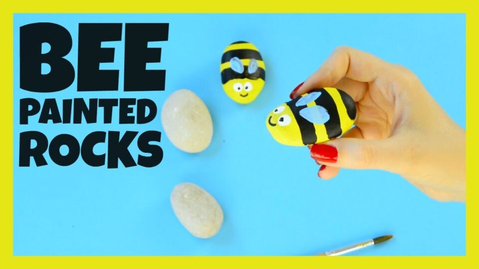 Video thumbnail: Bee Painted Rocks Craft for Kids