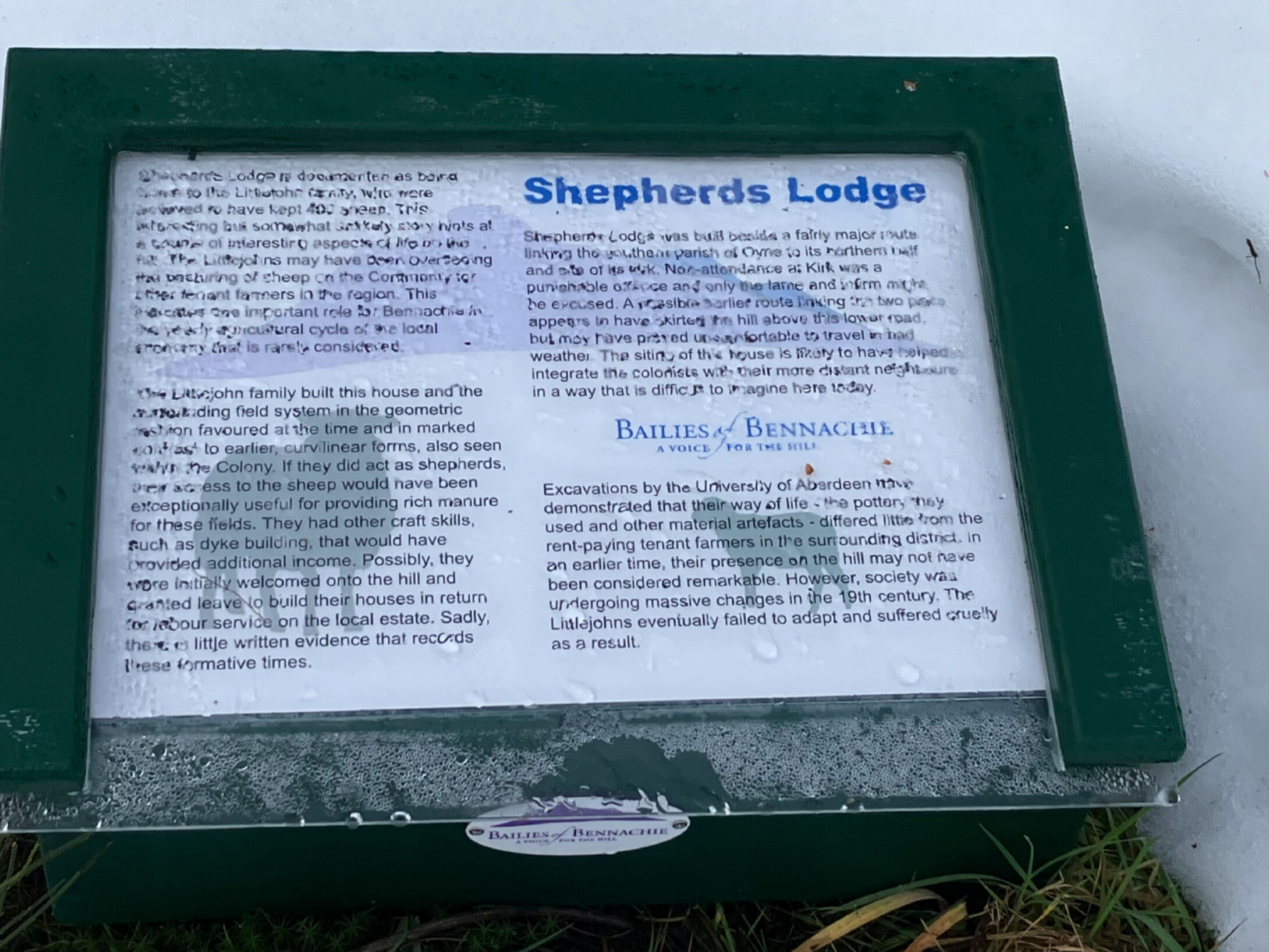 Info box